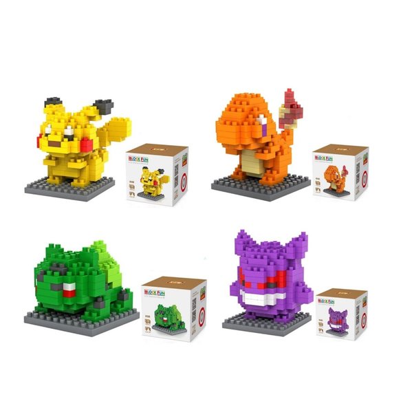 Iblock Fun Mini Block Set Pokemon - Picture 1 of 1